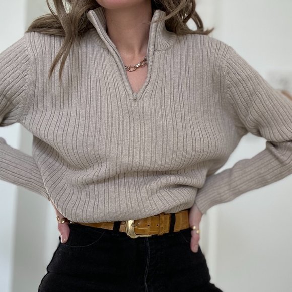 Half Zip Sweaters